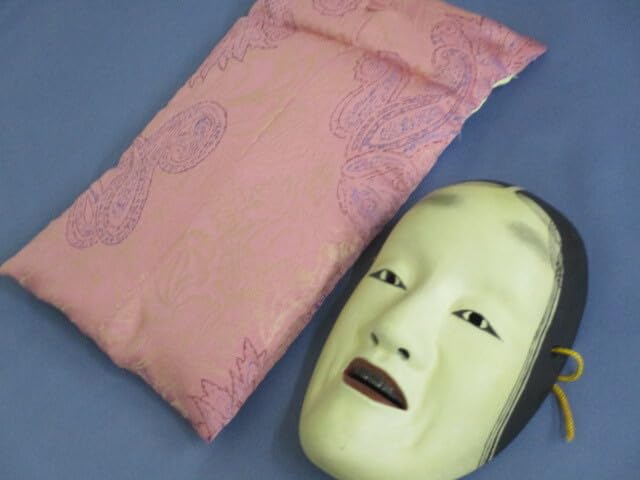 Amazon.co.jp: 能面袋Sサイズ（小面クラス）中綿入り緞子織継ぎ手あり